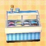 ice-cream display