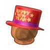 y. new year's hat