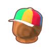 rainbow cap