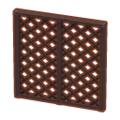 brown lattice wall
